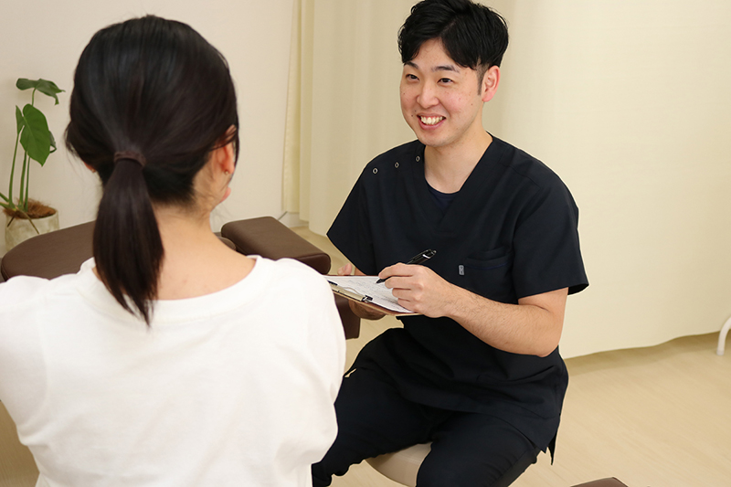 カウンセリングの様子